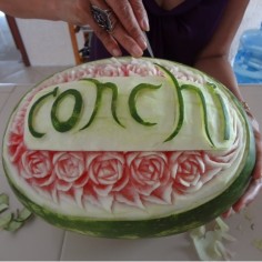 Conchi Watermelon Carving
