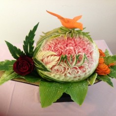 Mika Watermelon Carving