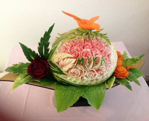 Mika Watermelon Carving